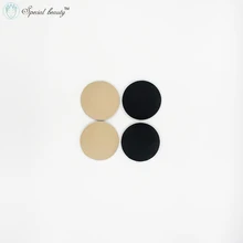 Специальная красота 1 пара Круглая Форма многоразовый самоклеющийся силиконовый накладки на грудь крышка соски анти-освещение