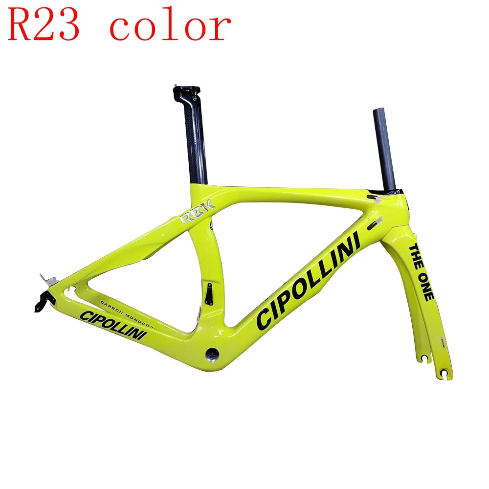 

2019 NEW RB1K the one T1100 3k 1k NK1K yellow black carbon road frame bike racing bicycle frameset made in taiwan can XDB ship