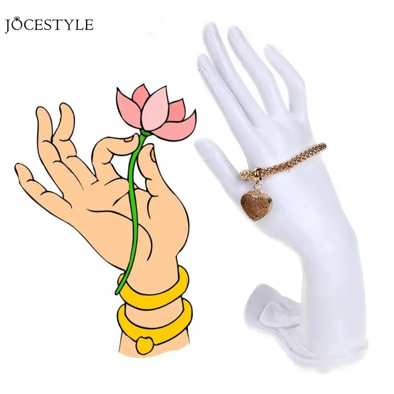  New Graceful Display Hand Finger Jewelry Chain Ring Bracelet Holder Elegant Black Jewelry Display S