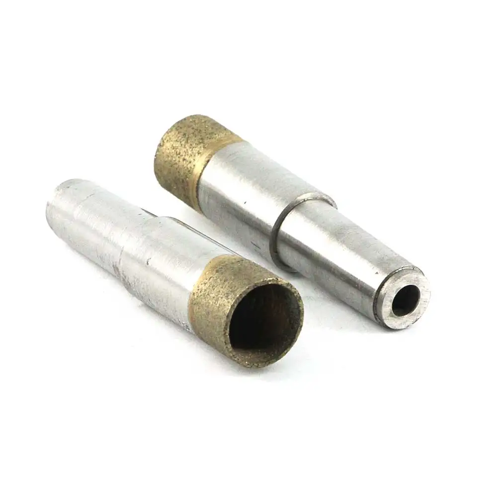 5pcs Sintered taper shank drill bit for marble ceramic granite Length 50mm Diameter 42~59mm glass tool zt00c