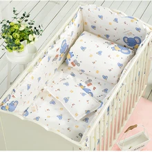 Промо-акция! 9 шт. полный комплект КРОВАТКИ бамперы для постельных принадлежностей, ropa de cuna, постельные принадлежности для кроватки новорожденного наборы, матрасы для детской кроватки