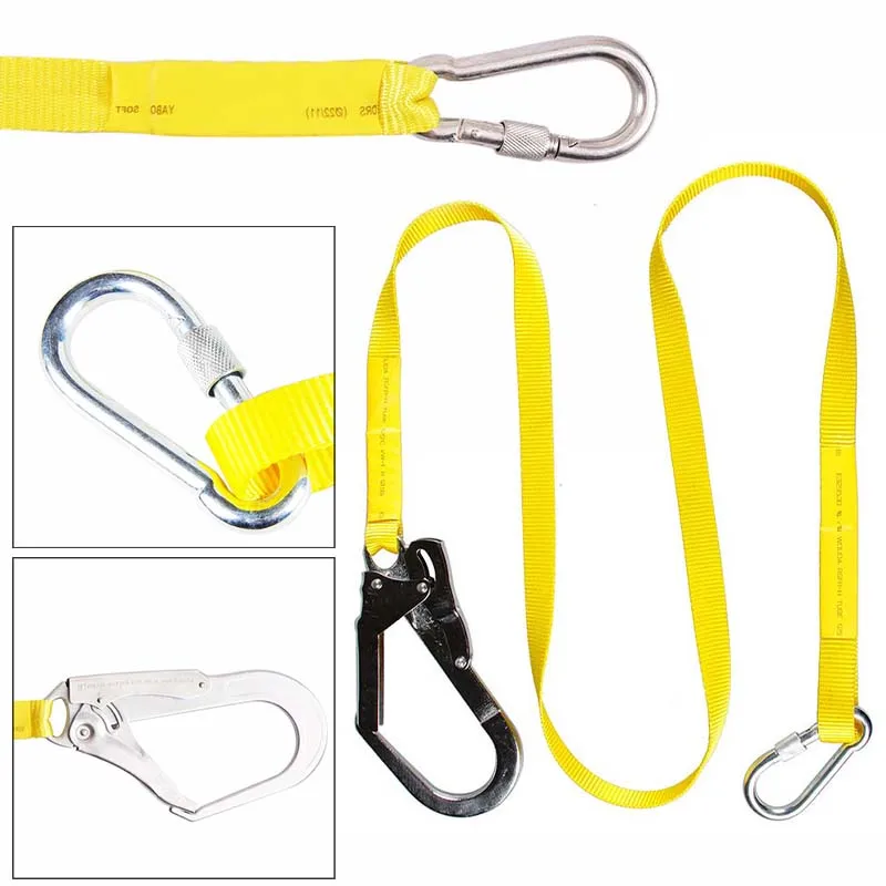 

Safety Rope Protection Belt Lanyard Anti-falling Rope Suitable For Outdoor Climb