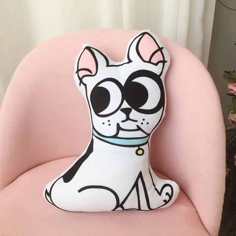 Animais de Pelúcia Recheado de Pelúcia Brinquedos as Crianças Bonito Populares Travesseiro Dinossauro Cão Coruja Hipocampos Panda Almofada Presentes 1 pc Ins 2 Brinquedos e hobbies