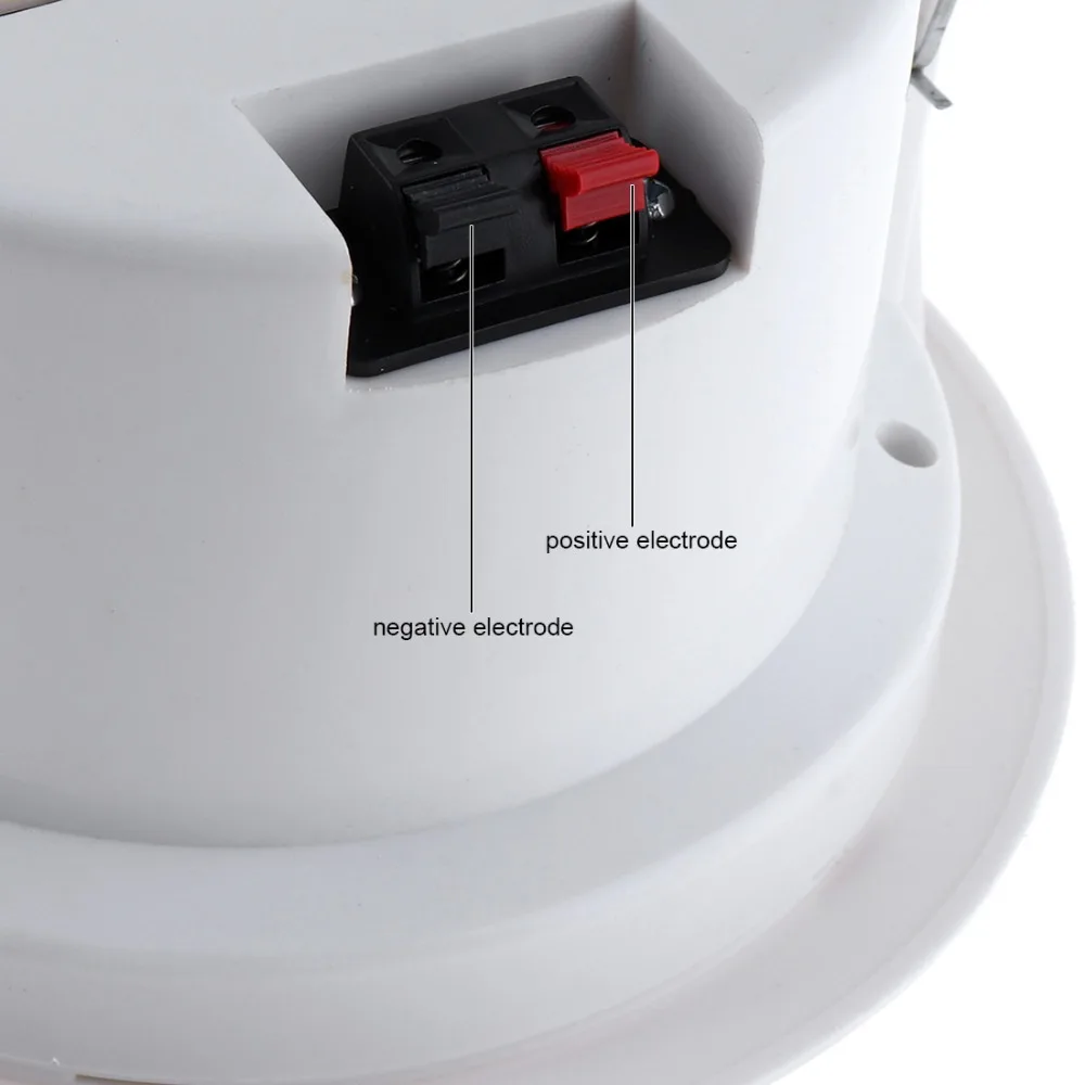 (未使用･未開封品)6IN Ceiling Speaker 8Ohm White IC5/IC6: 8 Ohms In-ceiling Speaker