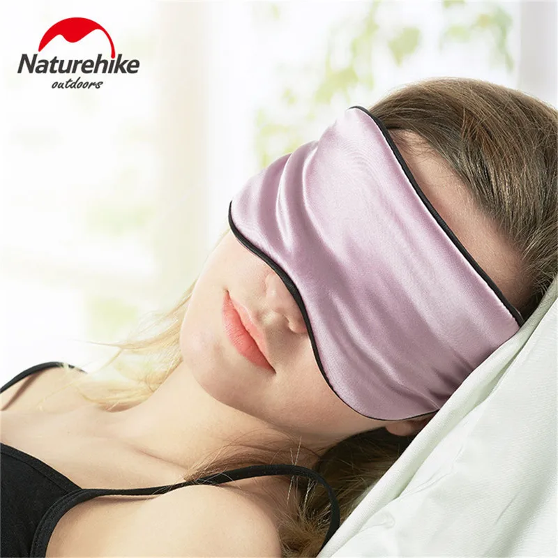 

Naturehike Silk Sleep Rest Eye Mask Padded Shade Cover Travel Relax Aid Blindfolds Tools