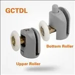 [GCTDL] Высокое качество низкий уровень шума PA66 нейлон cooper ванная комната шкив ролик колеса 25 мм душевая комната колеса