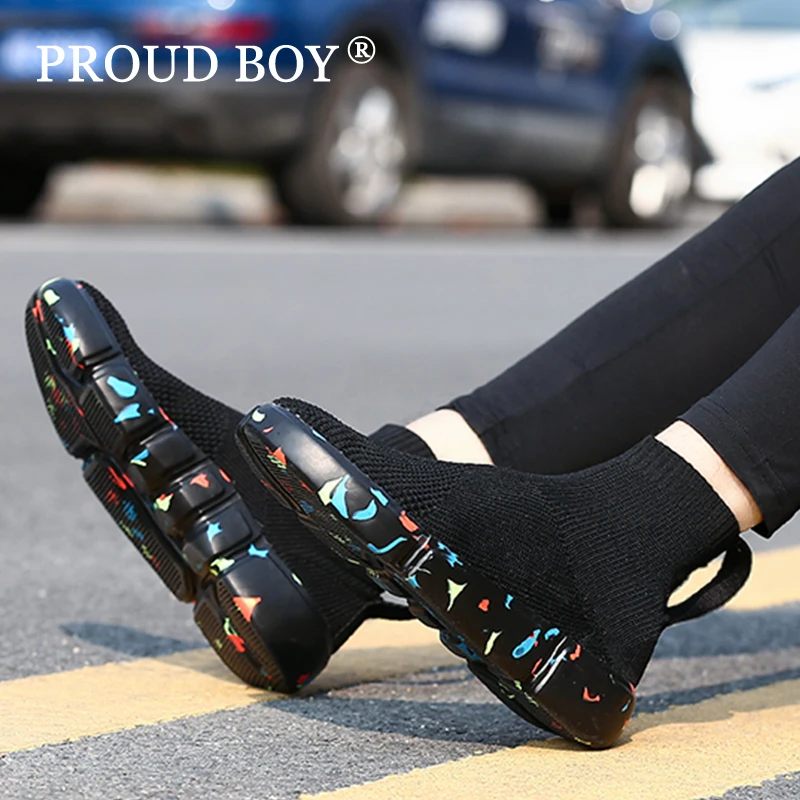 hig light running shoes for men summer Sneakers sock slip on Outdoor Sports Shoes Athletic Breathable Trainers zapatillas hig light running shoes for men summer Sneakers sock slip on Outdoor Sports Shoes Athletic Breathable Trainers zapatillas