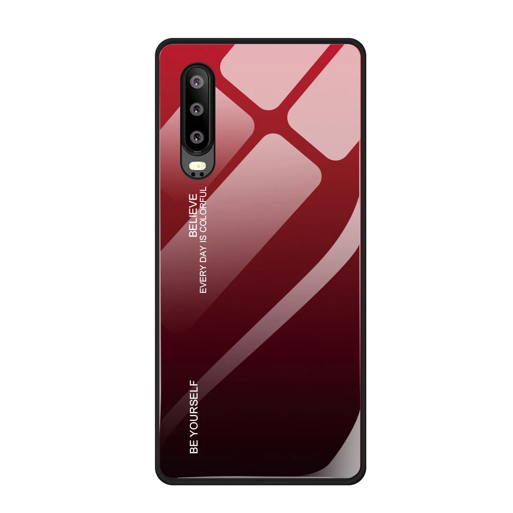 Чехол из закаленного стекла RAXFLY с градиентом для huawei mate 20 Lite Pro Honor 8X9 10 Lite, чехол для телефона s для huawei P20 P30 Lite Pro, чехол