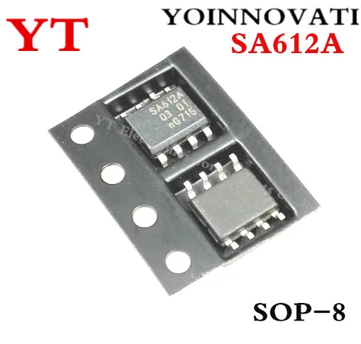 Free shipping 10pcs/lot SA612A SA612 SOP-8 Best quality