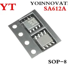 Free shipping 10pcs/lot SA612A SA612 SOP-8 Best quality