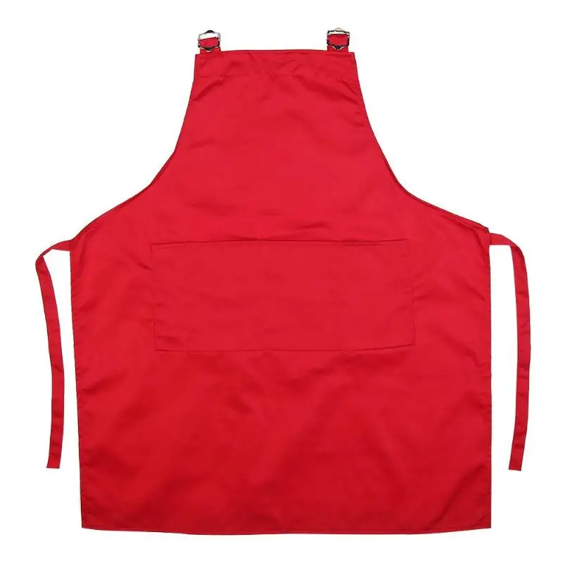 Women Men Canvas Apron Kitchen Chef Coffee Bar Cooking Pinafore Kitchen Apron For Cooking Baking Restaurant Pinafore
