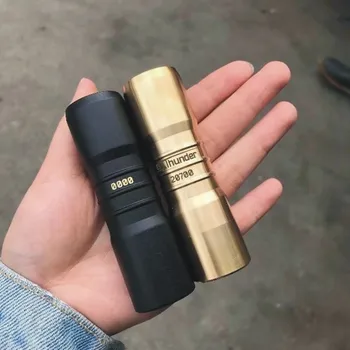 

Elthunder Mod Mechanical Mod Battery 510 Thread Beautiful Cigarette Electronic VAPOR 18650/20700 Exquisite Pattern High Quality