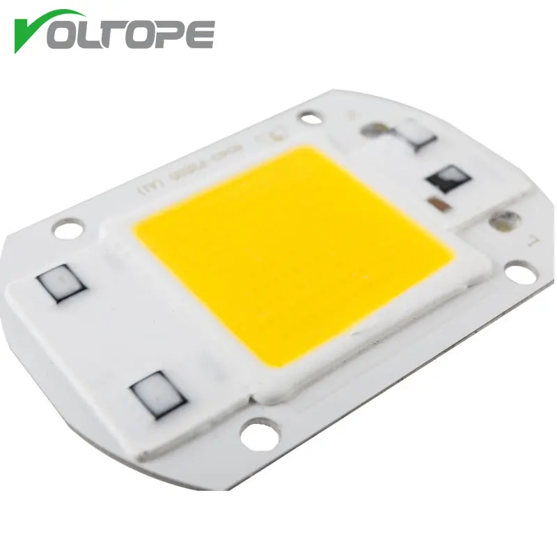 Светодиодный чип лампа COB 20 Вт 30 50 вход 220 В интегрированный Драйвер IP65 умный IC для