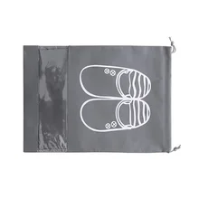 Водонепроницаемая обувь сумка для хранения дорожная сумка переносная сумка-мешок на завязка чехол для органайзера нетканый Прачечная пылезащитный чехол