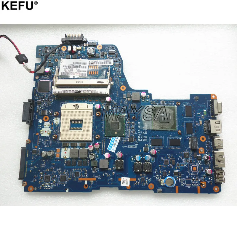High Quality NWQAA LA-6062P K000104430 HM55 DDR3 main board Fit For Toshiba Satellite A660 A665 Notebook PC motherboard High Quality NWQAA LA-6062P K000104430 HM55 DDR3 main board Fit For Toshiba Satellite A660 A665 Notebook PC motherboard