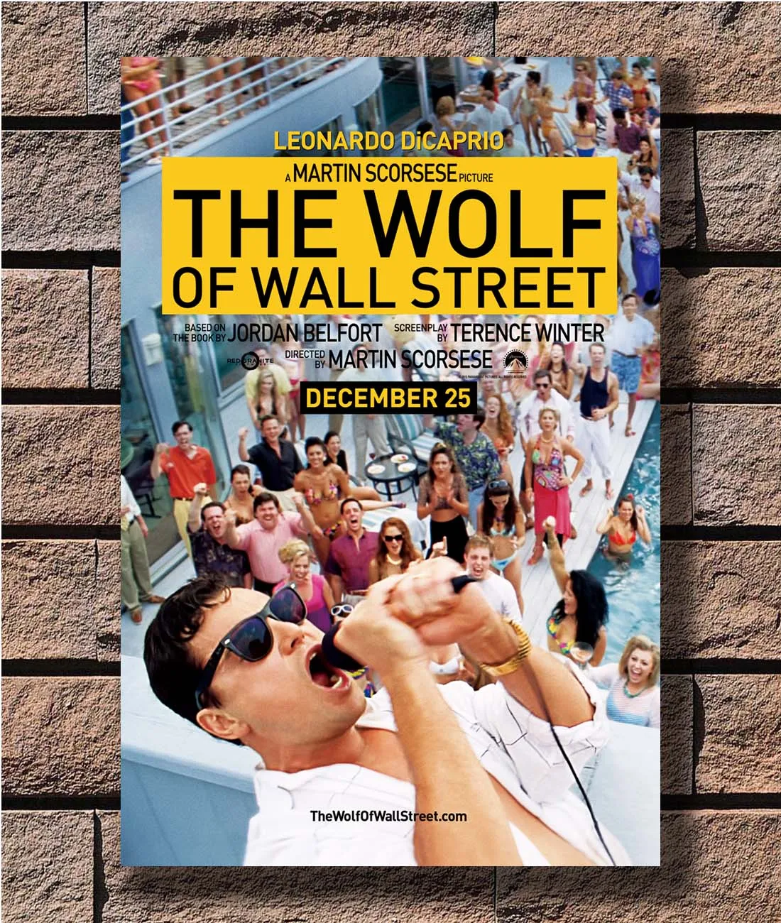 Art Print Poster 14x21 20x30 24x36 inch The wolf of wall ...