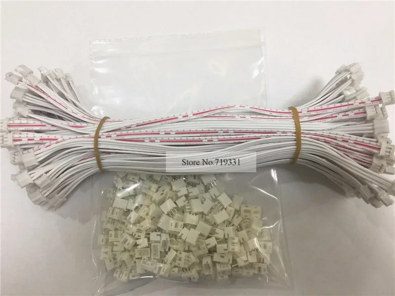 

100 SETS JST PH 2.0MM 3 Pin Female&Female Connector plug with Wires Cables