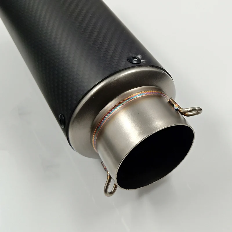 61MM S1000 RR Universal Motorcycle Exhaust Muffler Escape Moto with db killer For BMW S1000RR GSXR YZF R R6 Ninja Motorbike (2)