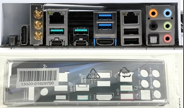 New I O Shield Back Plate Of Motherboard For Z170 PREMIUM Just Shield Backplate Free Shipping in 