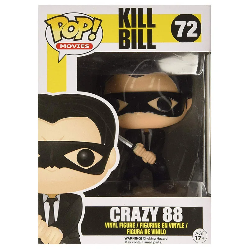 

Funko POP kill bill CRAZY 88 PVC Action Figure Collectible Model toys for chlidren