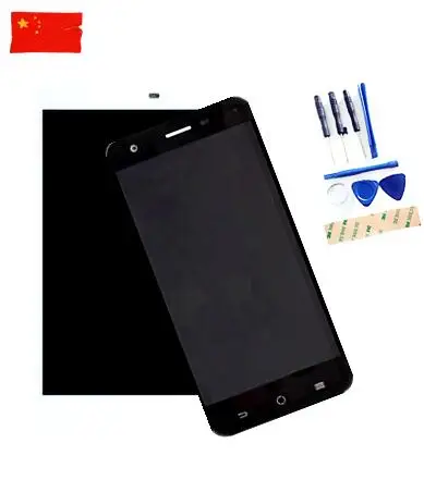 

Black 100% New Full LCD DIsplay + Touch Screen Digitizer Assembly Replacement For ZTE Blade A711 Free shipping