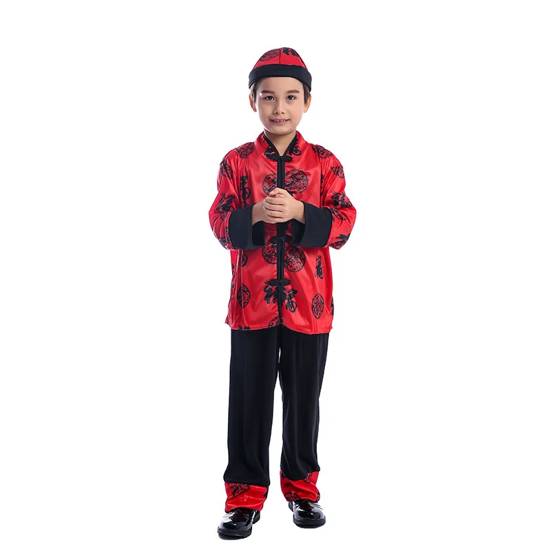 

Traditional Chinese Clothing Kids Kungfu Wushu Tai Chi Uniform Shaolin Martial Arts Stage Performance Kung fu Costumes