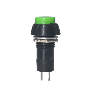 

6 color 50pcs PBS-11 12mm Self-locking/self-reset 250V 3A Push Button Switch Metal Tactile Micro Interruptor Bouton Poussoir