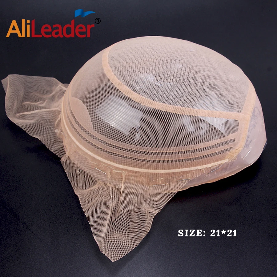 New 1Pcs/Pack Lace Wigs Cap Hair Nets Hair Net Silicone Wig Cap Best Quality Front Swiss Lace For Wig Making Tools Hairnet