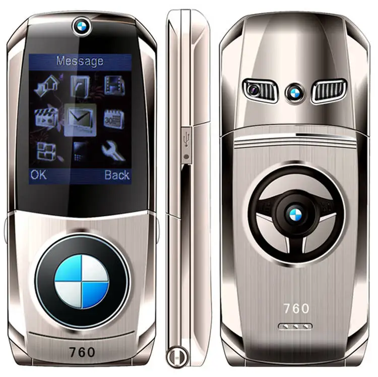 1," разблокированный флип полностью металлический дизайн ключа GPRS роскошный мобильный телефон русская клавиатура - Цвет: silver