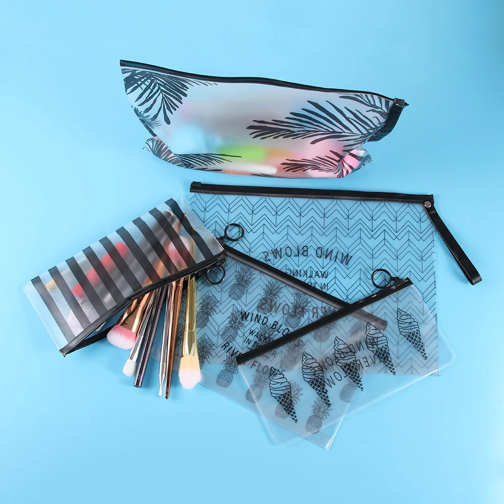 1PCS New Portable Brush Bag CosmeticTools Pencil Pen Case Bag Clear Make up Pouch Zipper Toiletry Holder Storage Makeup Tool Kit 1PCS New Portable Brush Bag CosmeticTools Pencil Pen Case Bag Clear Make up Pouch Zipper Toiletry Holder Storage Makeup Tool Kit