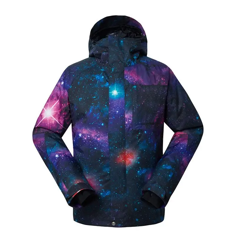 

High quality men Snow Jackets outdoor Sports Snowboarding clothing 10K waterproof windproof Breathable skiing Coats GSOU SNOW