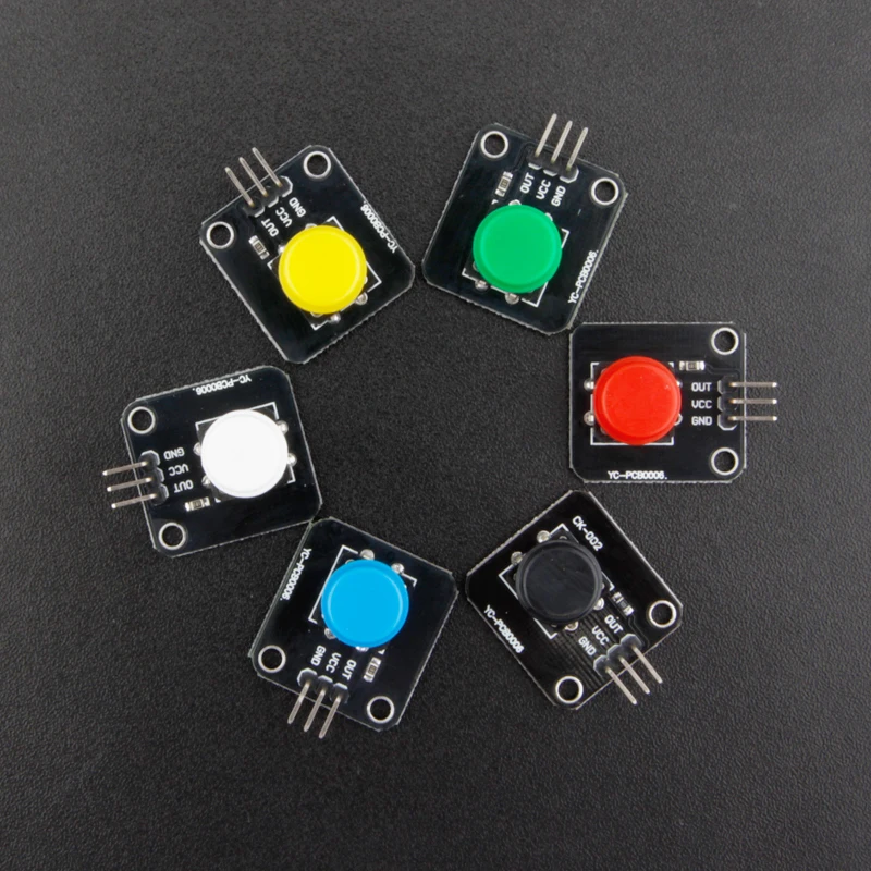Arduino electronic block button module.