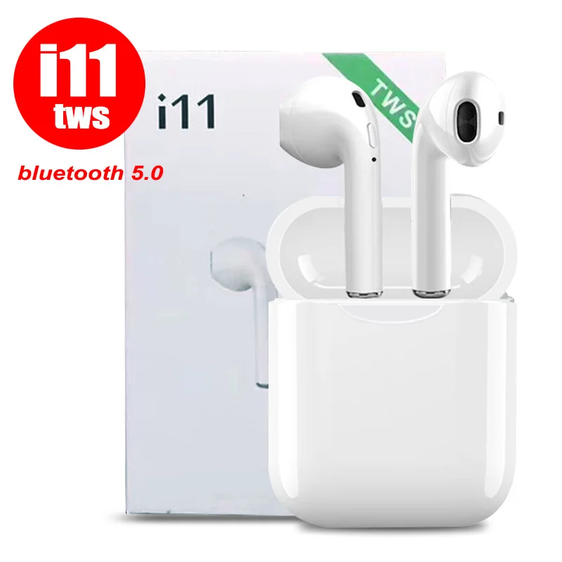 I11 TWS Bluetooth 5 0 беспроводные наушники мини i7s с микрофоном для iPhone X 7 8 samsung S6 S8 Xiaomi huawei