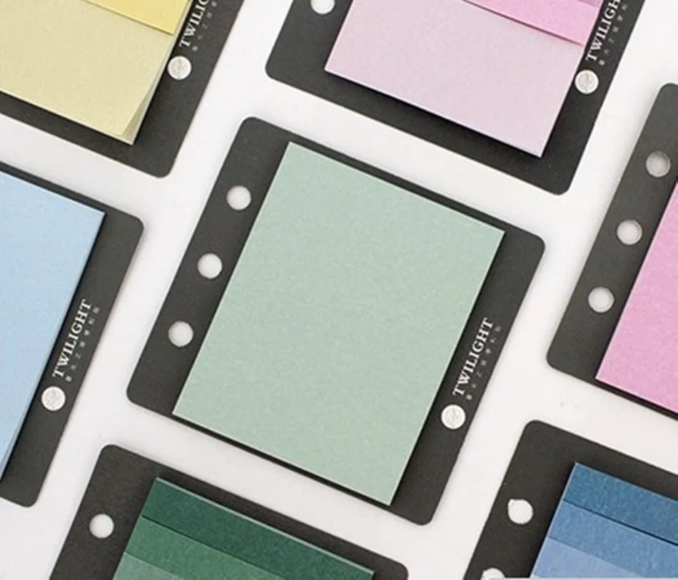

New fresh colors notepad paper sticky message note Memo pad