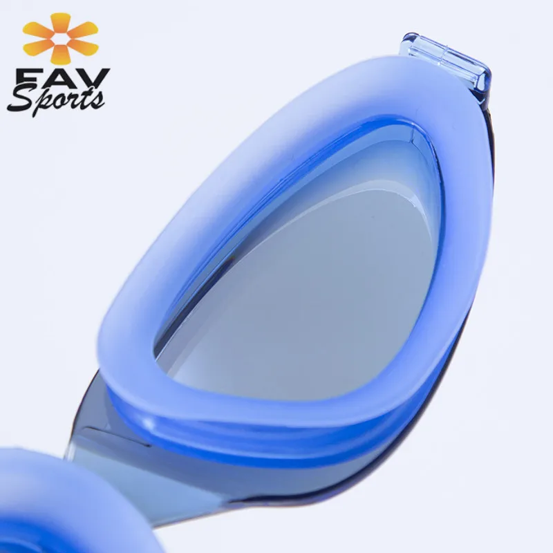 FAVSPORTS противотуманные плавательные очки многоцветные Профессиональные Водонепроницаемые очки Взрослые очки с вогнуто-выпуклыми линзами De Natation Professional