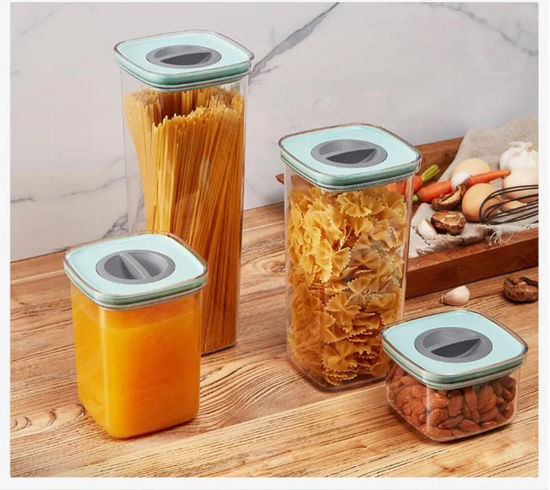Xiaomi Mijia BergHOFF, герметичный Кухонный Контейнер для хранения, влагостойкий поворотный переключатель, Герметичная Бутылка для хранения на кухне