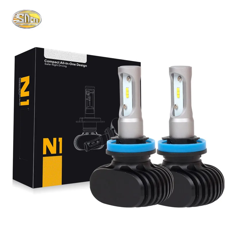 

SNCN Led CAR headlight for For Toyota Tundra 2007~2011 Plug&Play 2PC 12V/50W 8000LM LED Headlamp Conversion Kit Auto Bulb