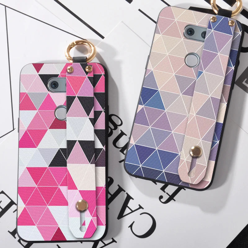 

Love Hand Strap Case For LG Optimus G2 F320 G3 G4 G4C G5 G6 Soft Silicone Wristband Coque Cover Cases For LG Magna V10 V20 V30