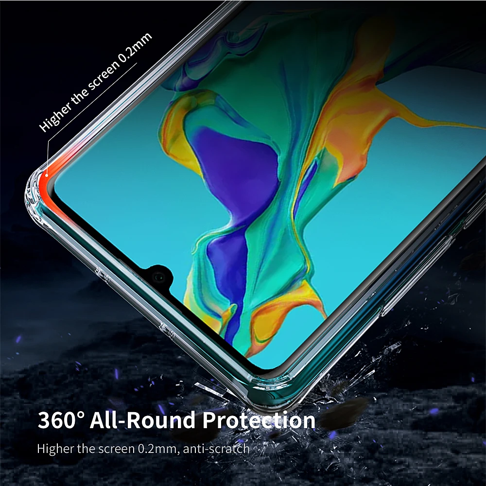 Essager Phone Case For Huawei P30 Pro P20 Lite P Smart 2019 Coque Funda on Silicone Back Cover For Huawei Psmart p20lite p30pro