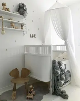 

Play House Tents for Kids Room Bed Dome Bedroom Canopy Mosquito Net For Kids Room Children Decor Round Hung Dome Mosquito Net