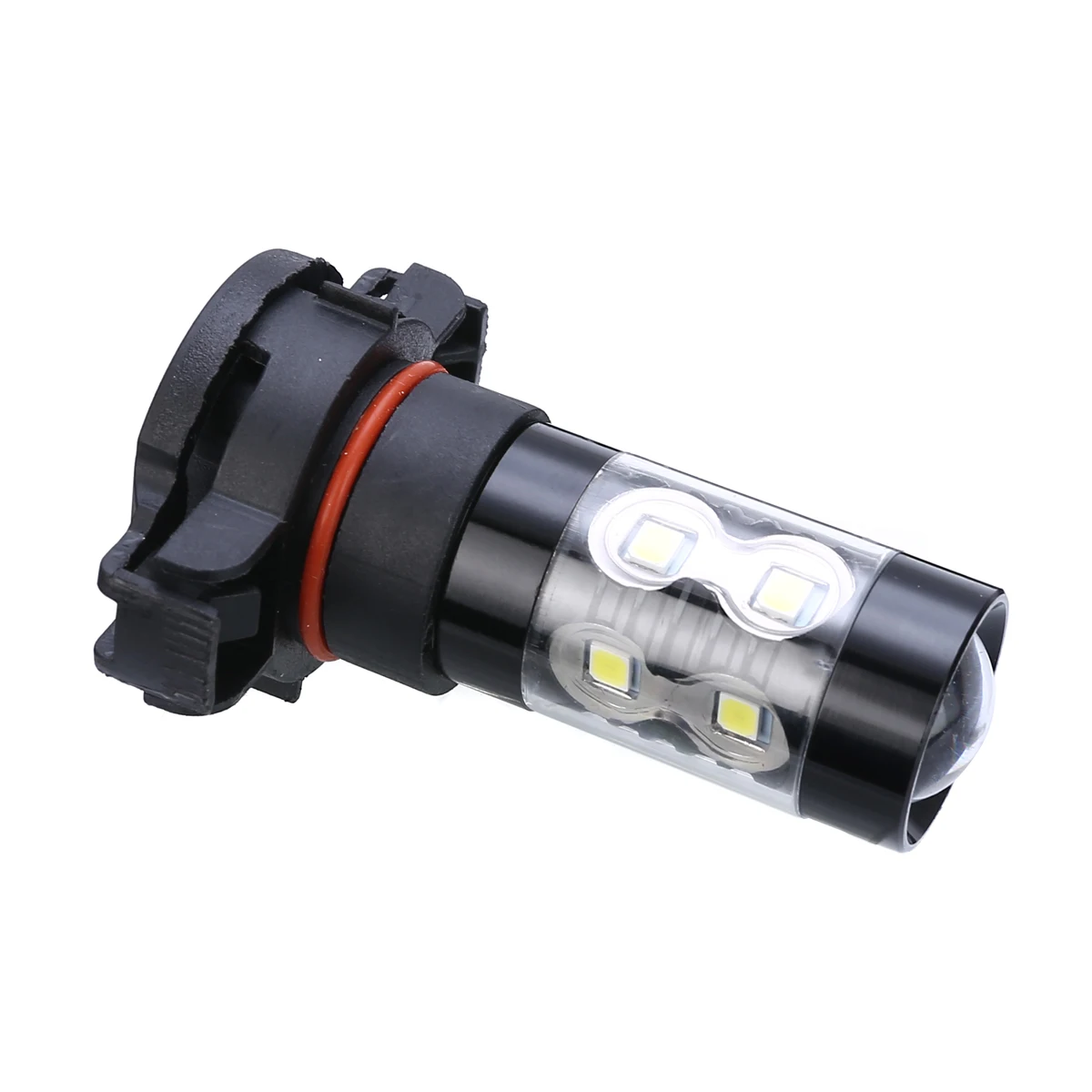 1pair PSX24W 2504 50W Car LED Fog Light Day-time Running Lamp Signal Bulb High Power 6000K White
