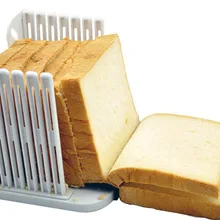 1 шт. выпечки инструменты тост срез Хлеб Cutter резак Резка хлеб Ножи сплиттер тост хлеборезку Кухня аксессуары ок 0306