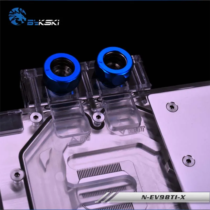 Водный блок Bykski N EV98TI X GPU для EVGA 980Ti 6G SC + w/ACX 2 0 полная крышка видеокарты кулер