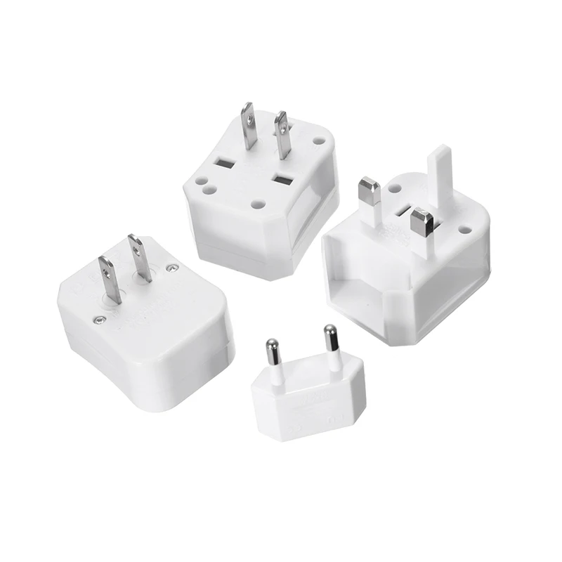 LEORY универсальный ЕС США Великобритания AU Travel Adapter международных Plug Dual Зарядка через usb адаптер 6 В 1A 2500 Вт Мощность Plug адаптер конвертер