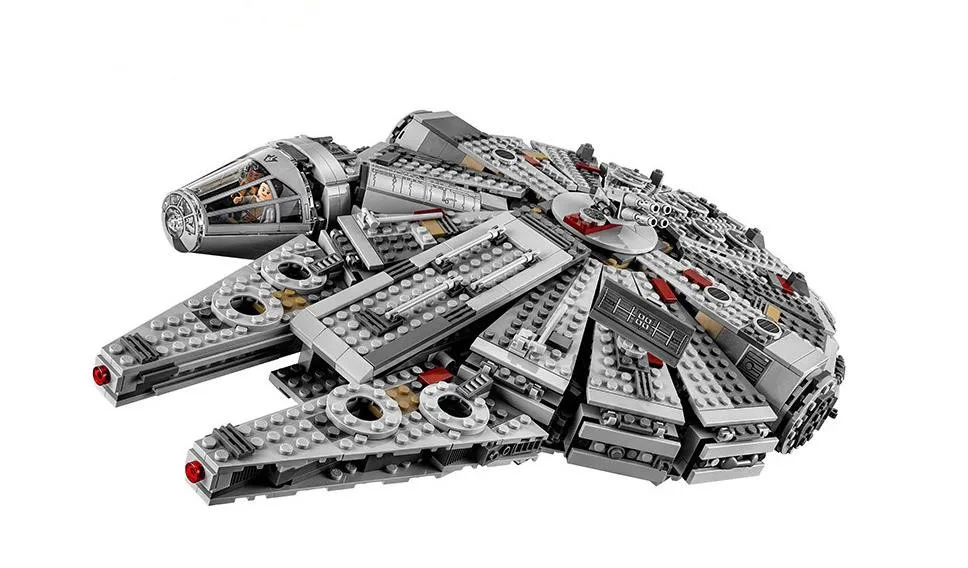

79211 Legoigns Force Awakens Star Set Wars Series Millennium Falcon Figures Model Building Blocks Toys For Children 05007