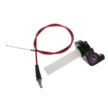 22 мм 7/" гоночная рукоятка дроссельной заслонки с тросовым шнурком для мотоцикла, быстроповоротные запасные части для KMF CRF Dirt Bike Pit