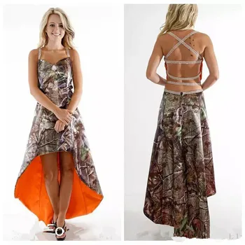 Vintage Camouflage High Low Bridesmaid Dresses 2019 Halter Criss Cross Back Western Boot Girl Beach Country Junior Wedding gown
Vintage Camouflage High Low Bridesmaid Dresses 2019 Halter Criss Cross Back Western Boot Girl Beach Country Junior Wedding gown