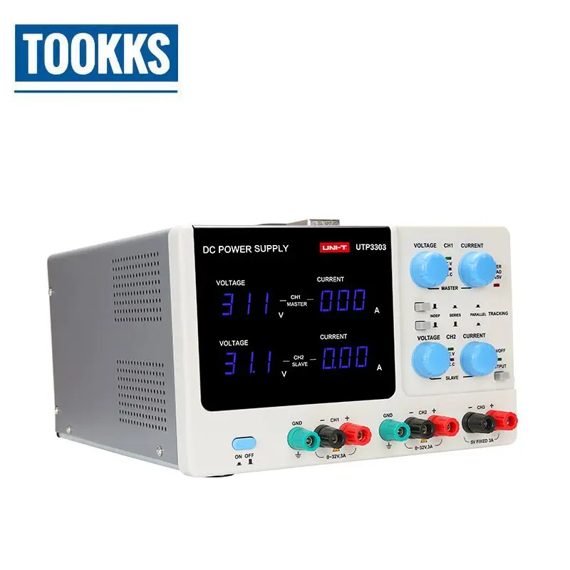 

UTP3303 Dual-Channel Three-Way Adjustable Switch DC Power Supply 32V 3A Constant Voltage Constant Current Function