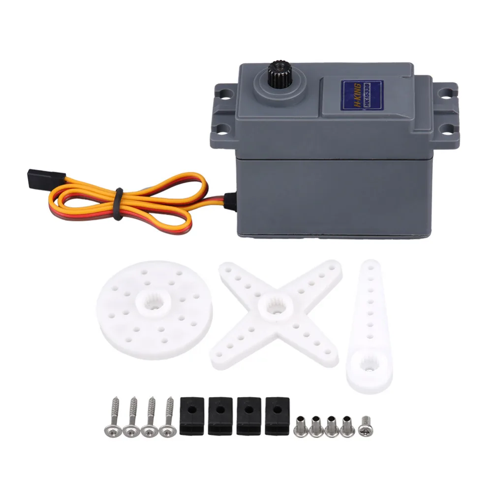 Steel Gear 30kg Digital Servo Waterproof RC Car Servo Part Set for 1/5