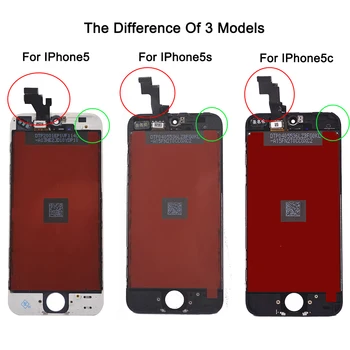

Grade AAA Tianma LCD Digitizer for iPhone 5 5S SE 5C LCD Display Touch Screen Digitizer Assembly